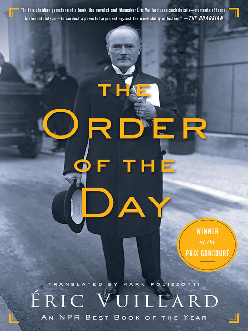 Imagen de portada para The Order of the Day